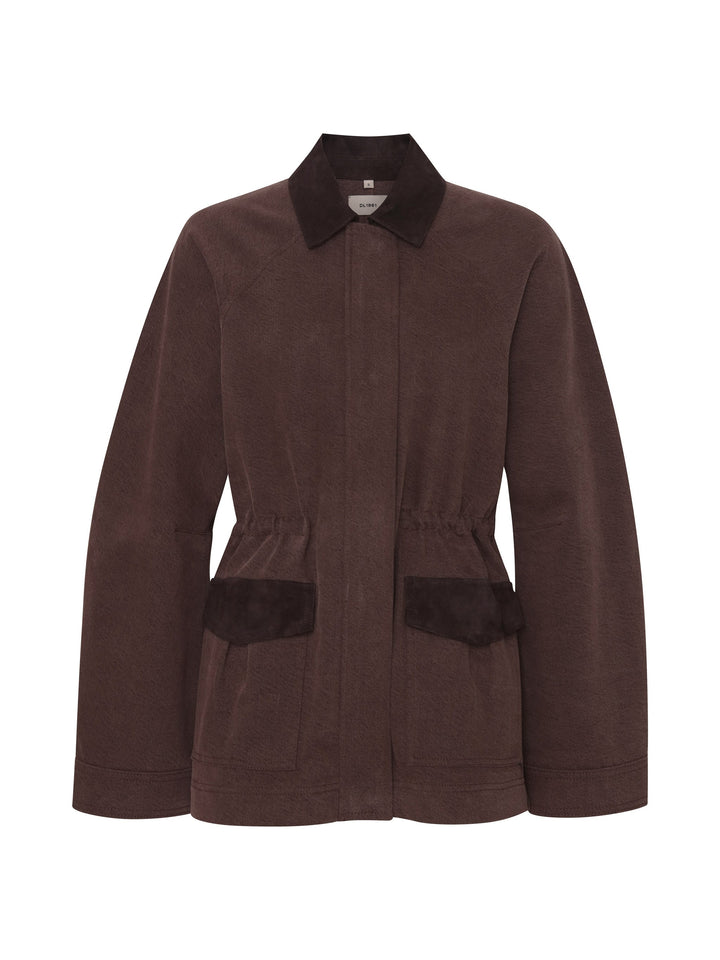Field Denim Jacket Brownstone