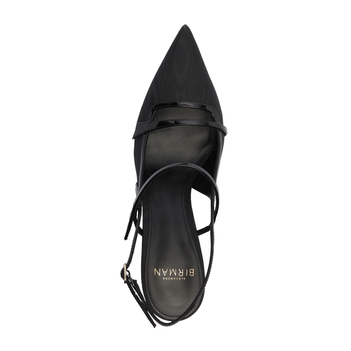 Tita Moire Pumps 85 Black