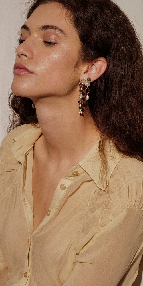 Long Annika Earrings