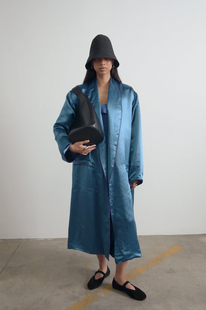 Opera Coat Ocean