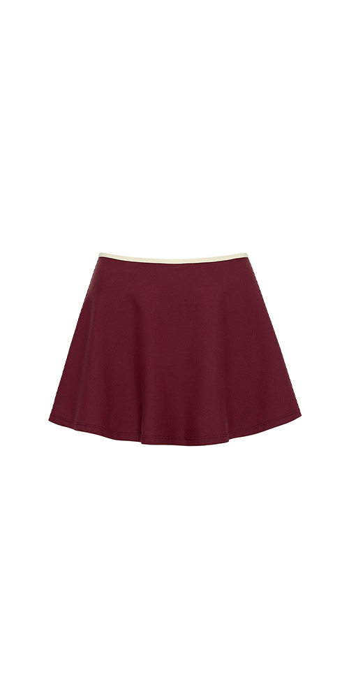Maroon Ballet Skirt