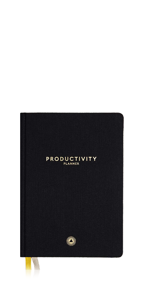 Productivity Planner - Black