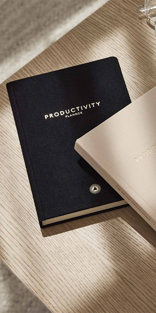 Productivity Planner - Black