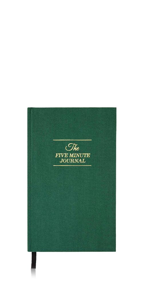 The Five Minute Journal - Earth Green