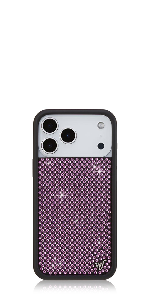 Rhinestone iPhone Case | Pink