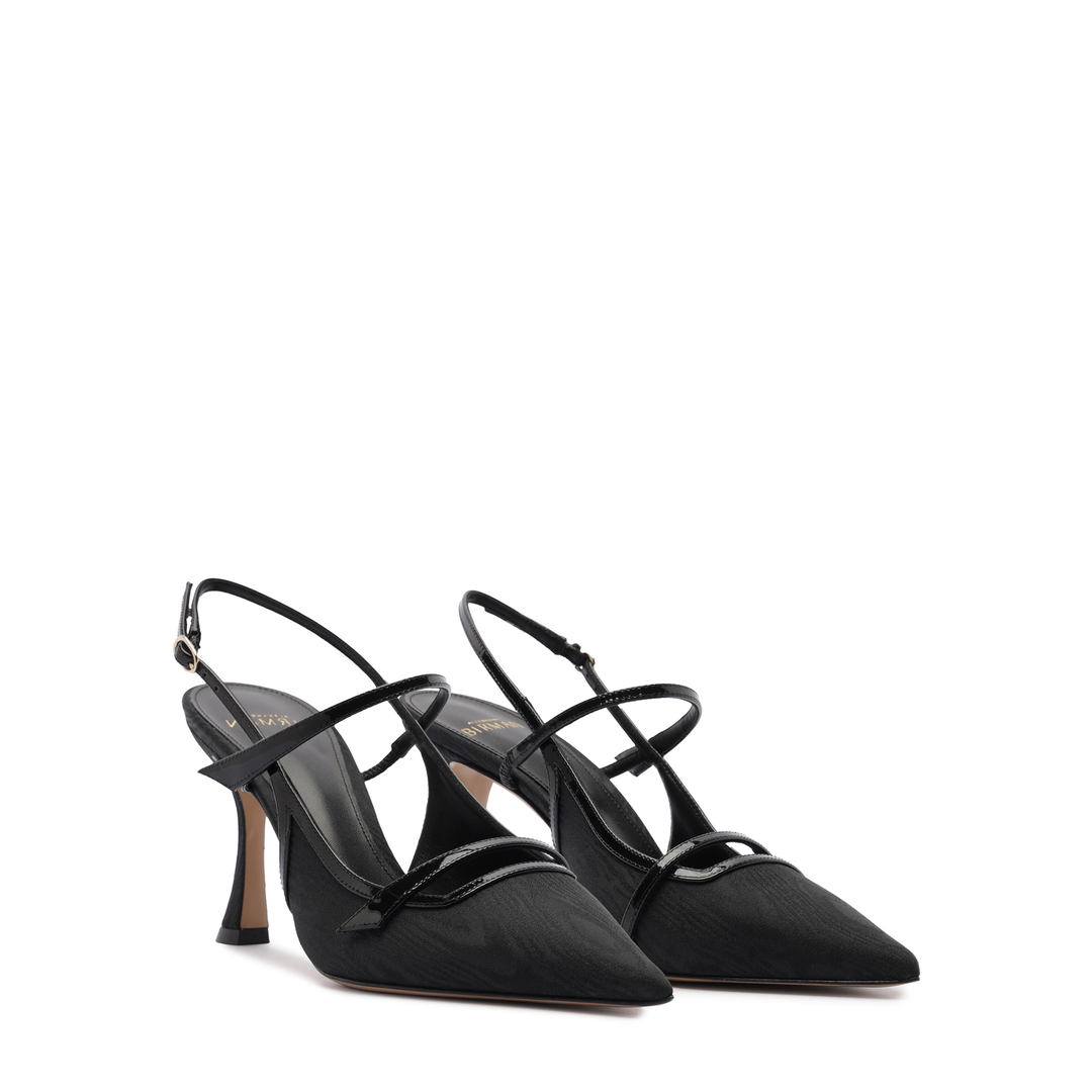 Tita Moire Pumps 85 Black