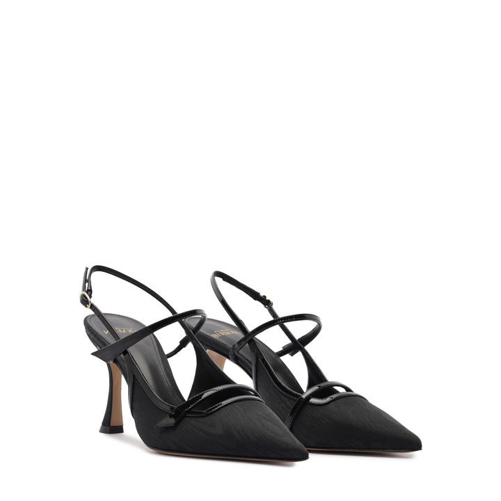 Tita Moire Pumps 85 Black