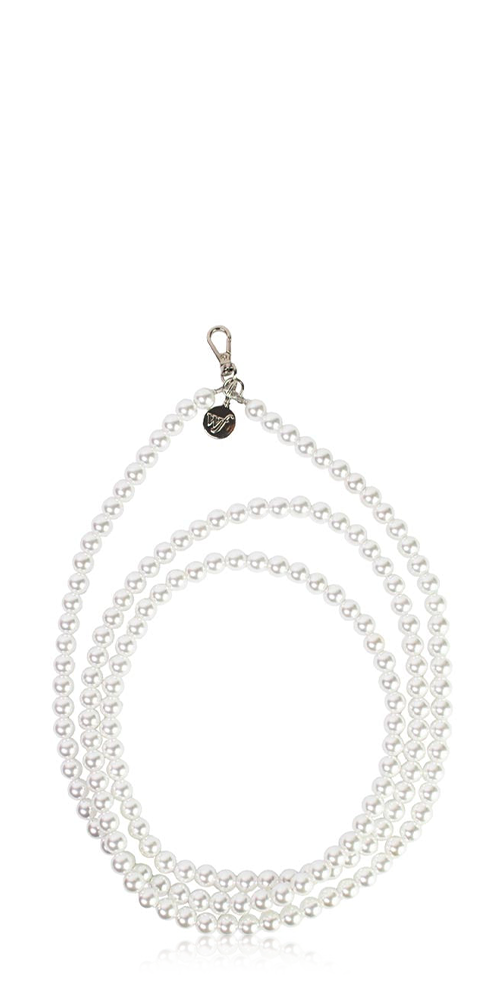 Pearl Crossbody | White