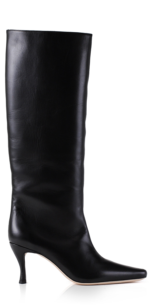 Stevie 42 Leather Boot Black