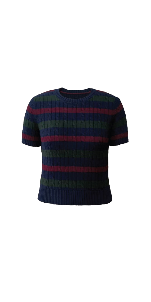 Letti Short Sleeve Crew