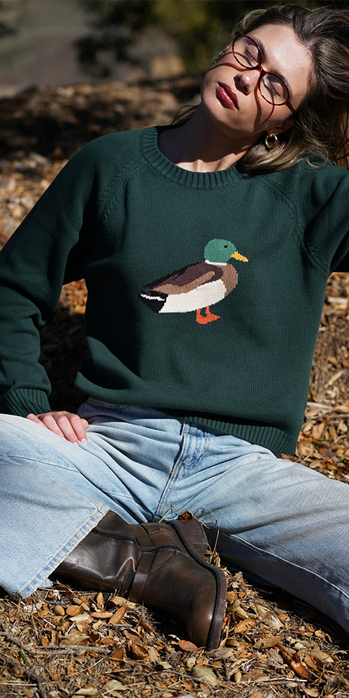 Mallard Duck Sweater