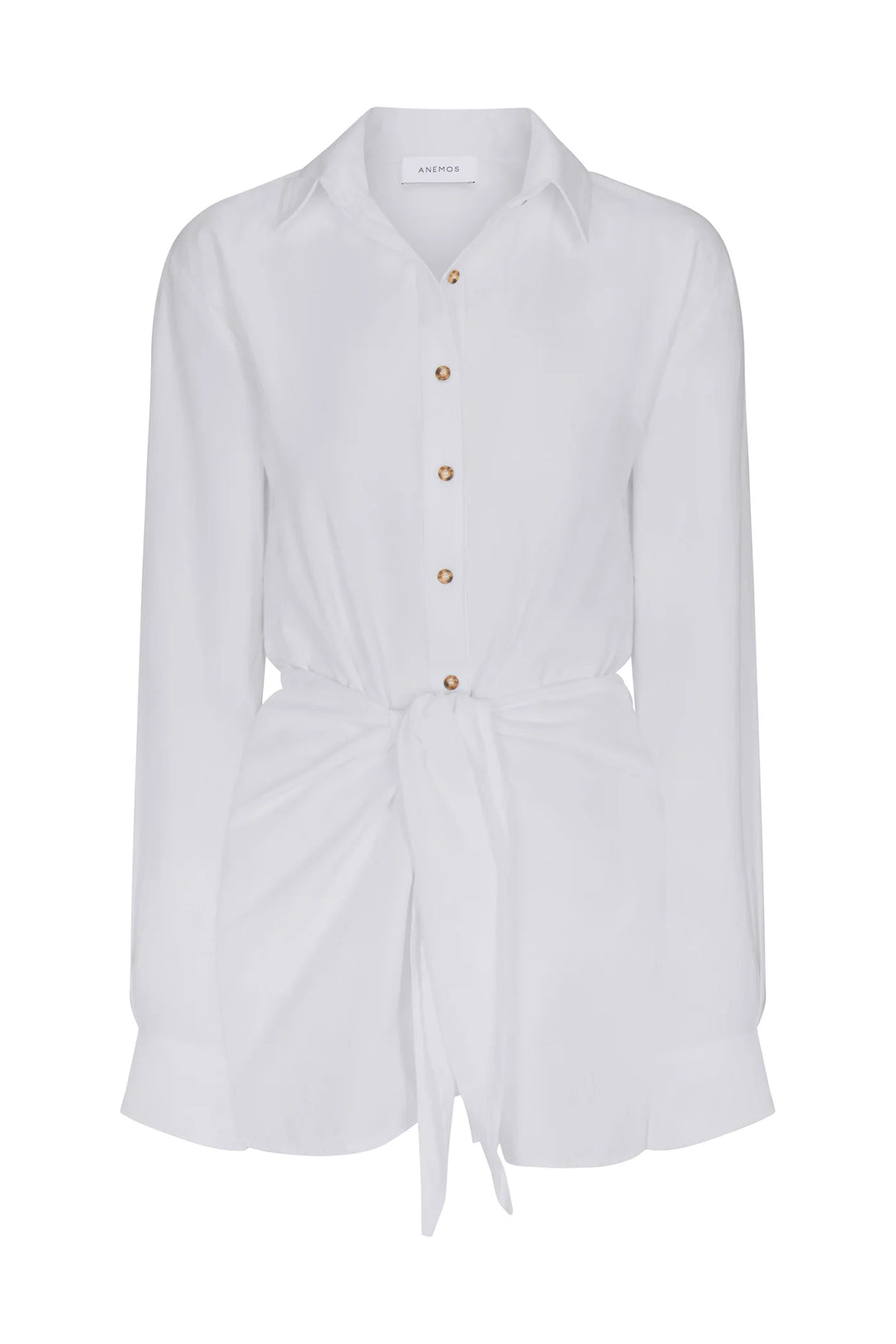 L.A. Button-Down Wrap Mini Dress