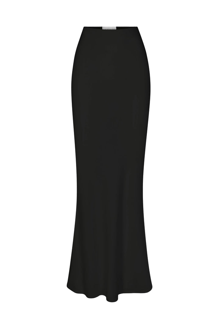 Bias-Cut Maxi Skirt