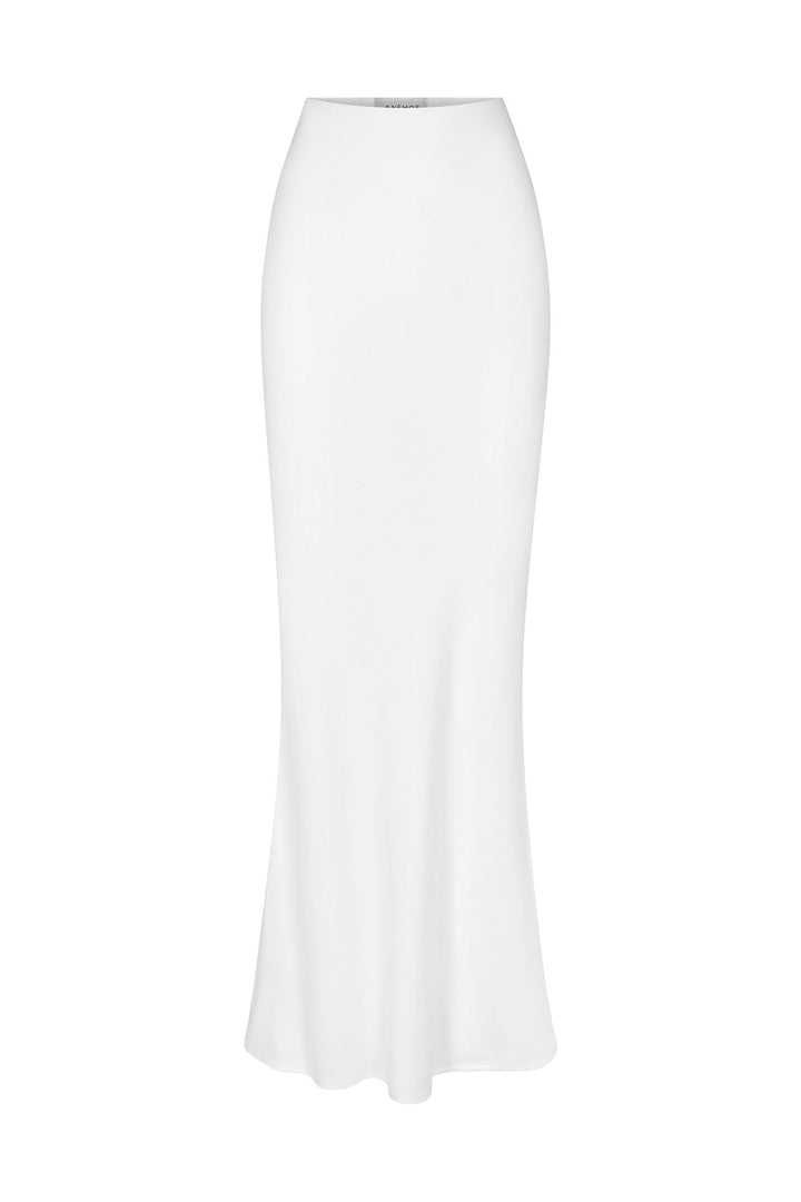 Bias-Cut Maxi Skirt
