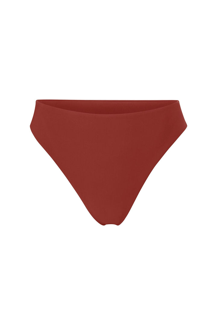 Midi High-Cut Bikini Bottom