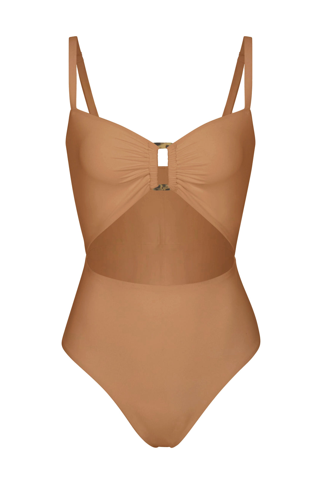 Tortoise Cutout One-Piece
