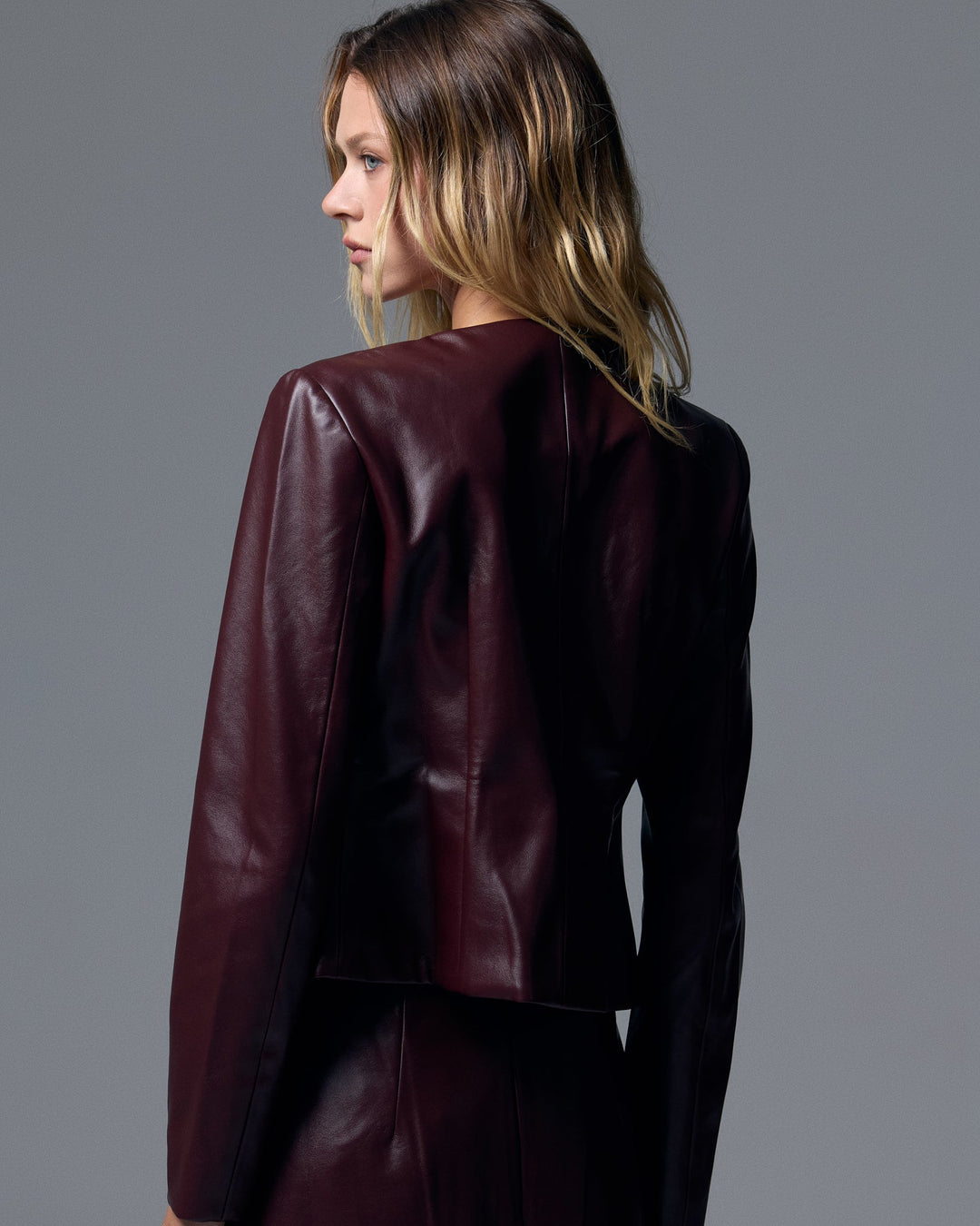 Ezra Jacket Burgundy