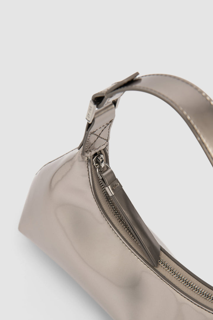 Amberette Metallic Top-Handle Bag