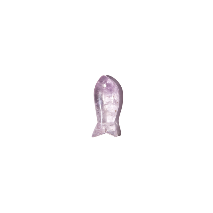 Amethyst Fish Pendant