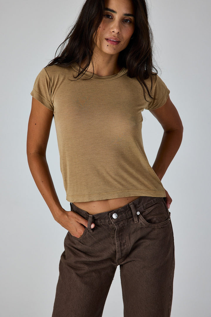 Ava Sheer Baby Tee