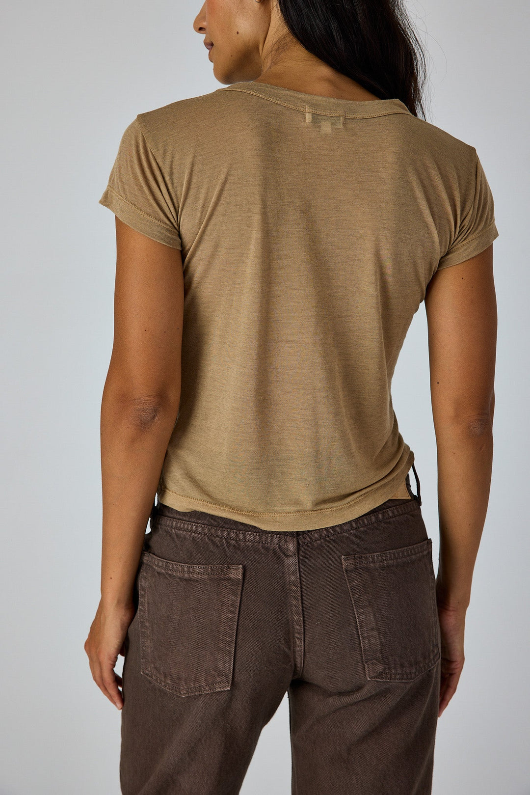 Ava Sheer Baby Tee