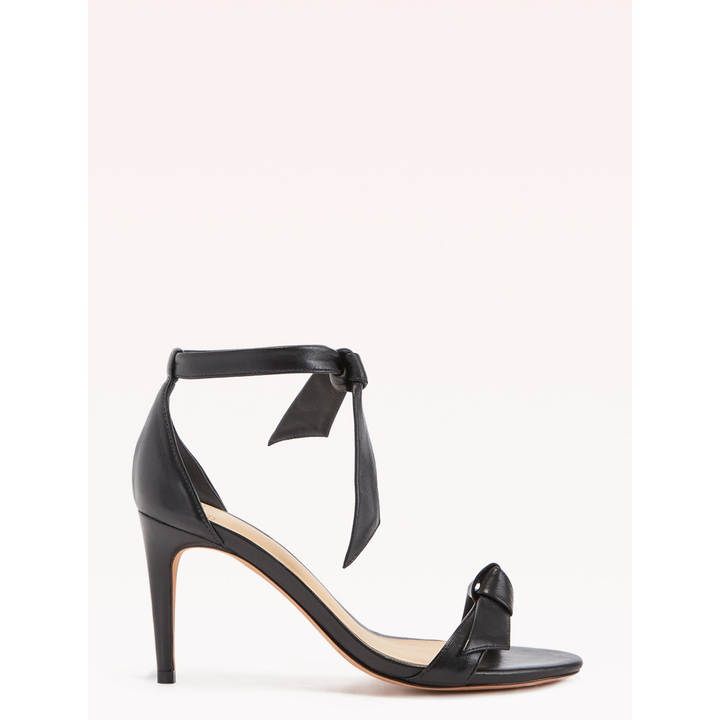 Clarita 75 Leather Sandals Black