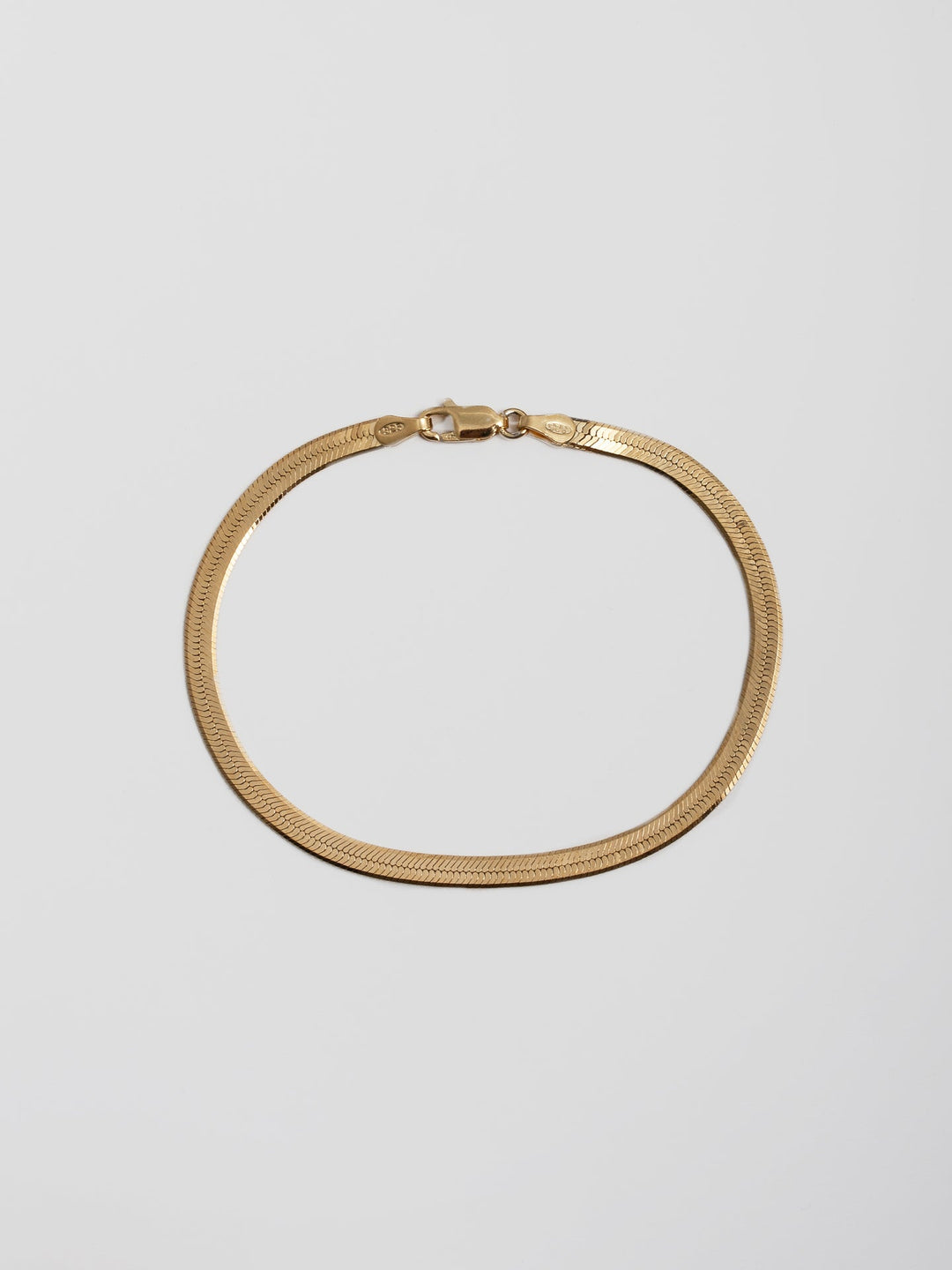 Vermeil Herringbone Bracelet