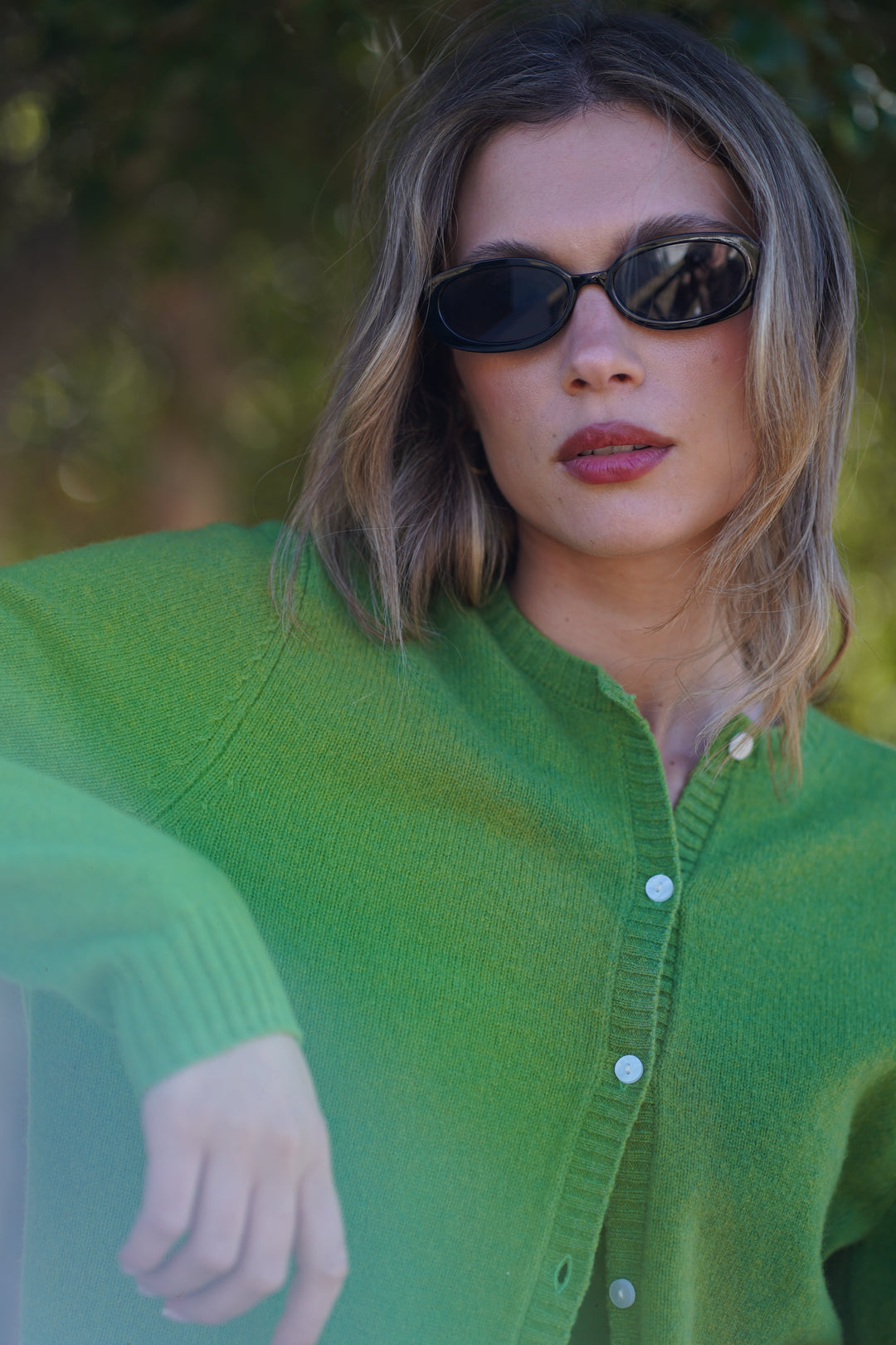 Jane Cardigan in Green