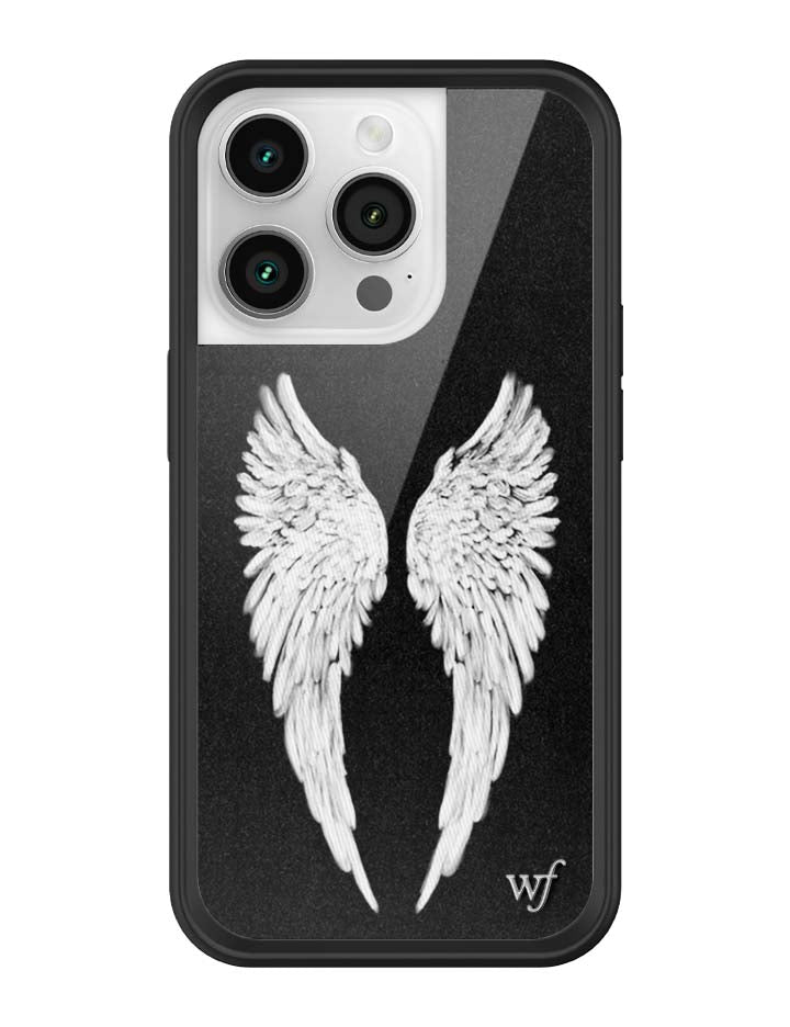 Angel Baby Black iPhone Case
