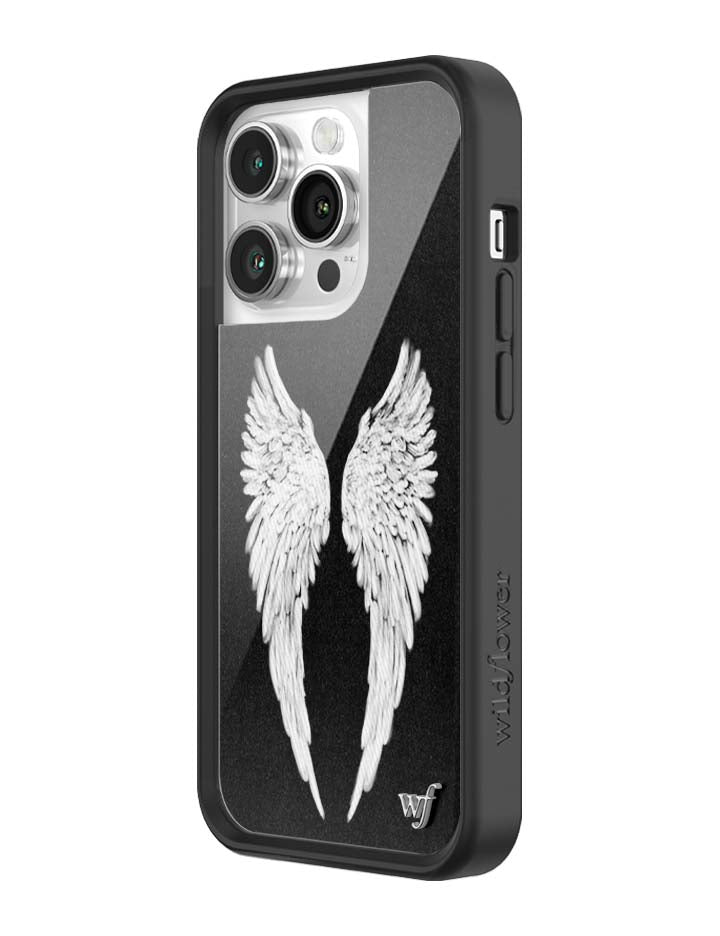 Angel Baby Black iPhone Case