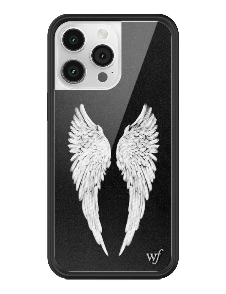 Angel Baby Black iPhone Case