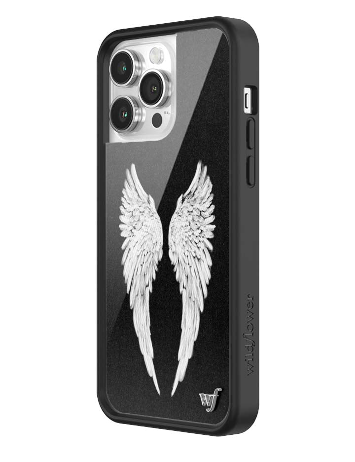 Angel Baby Black iPhone Case