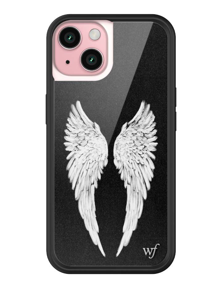 Angel Baby Black iPhone Case