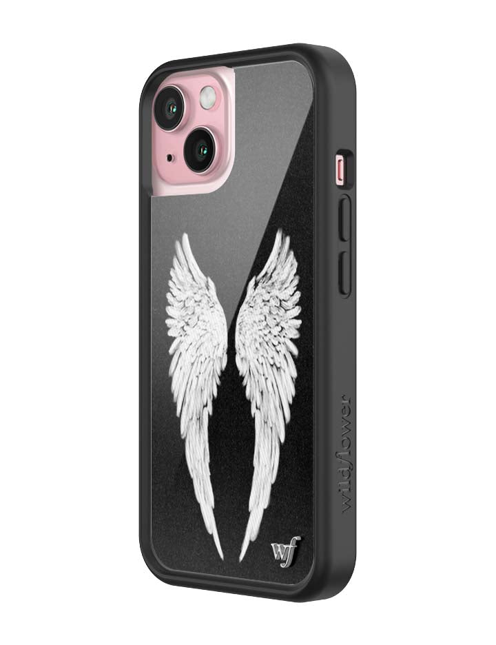 Angel Baby Black iPhone Case