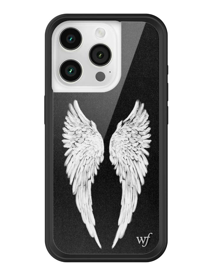 Angel Baby Black iPhone Case