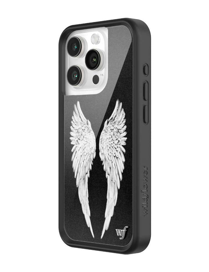 Angel Baby Black iPhone Case