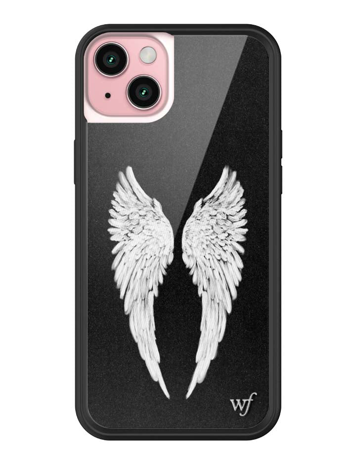 Angel Baby Black iPhone Case