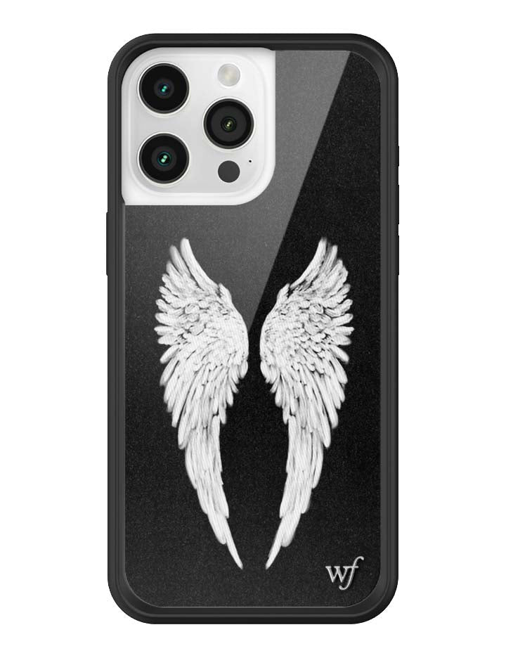 Angel Baby Black iPhone Case