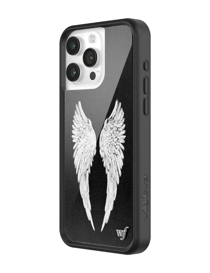Angel Baby Black iPhone Case
