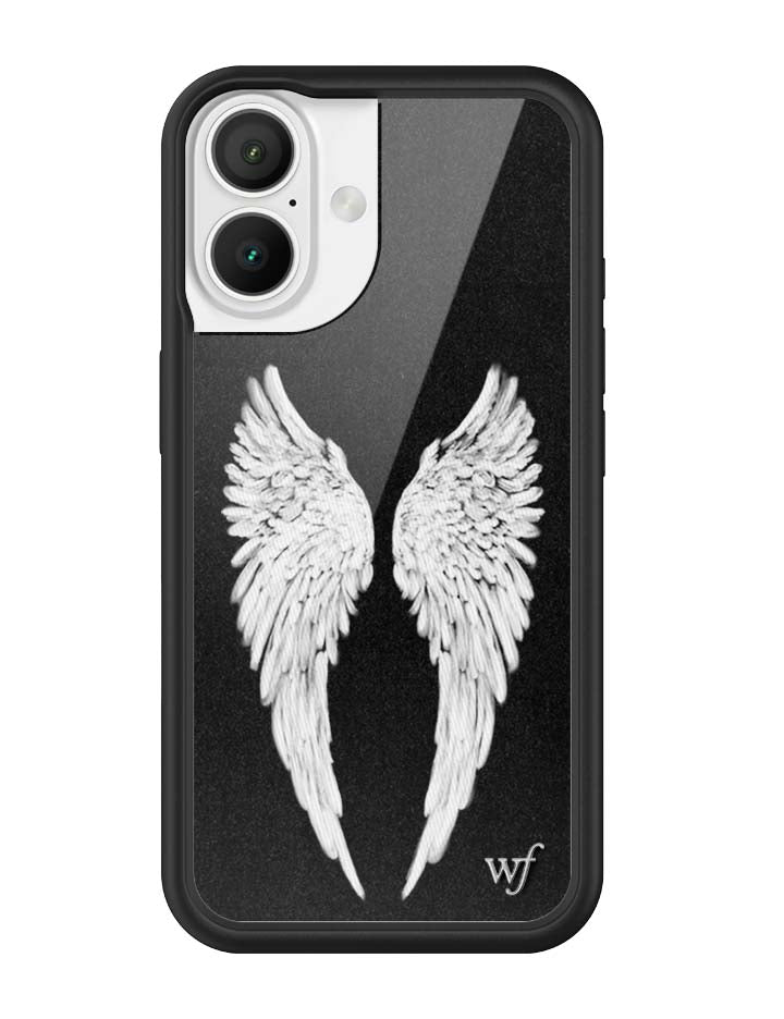 Angel Baby Black iPhone Case
