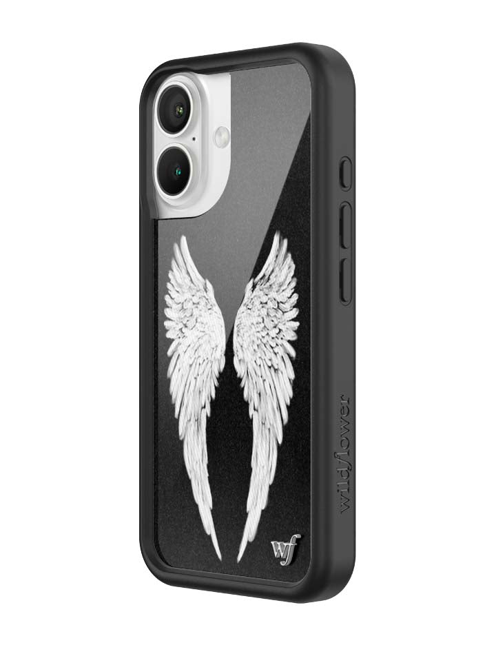 Angel Baby Black iPhone Case