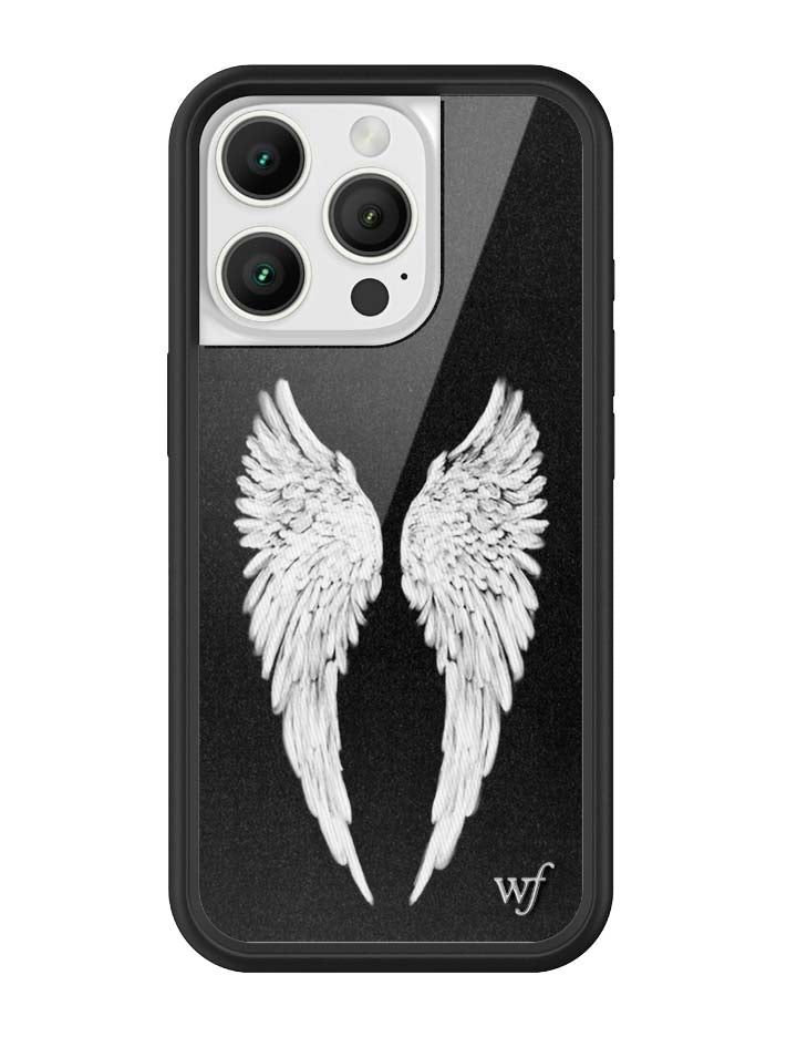 Angel Baby Black iPhone Case
