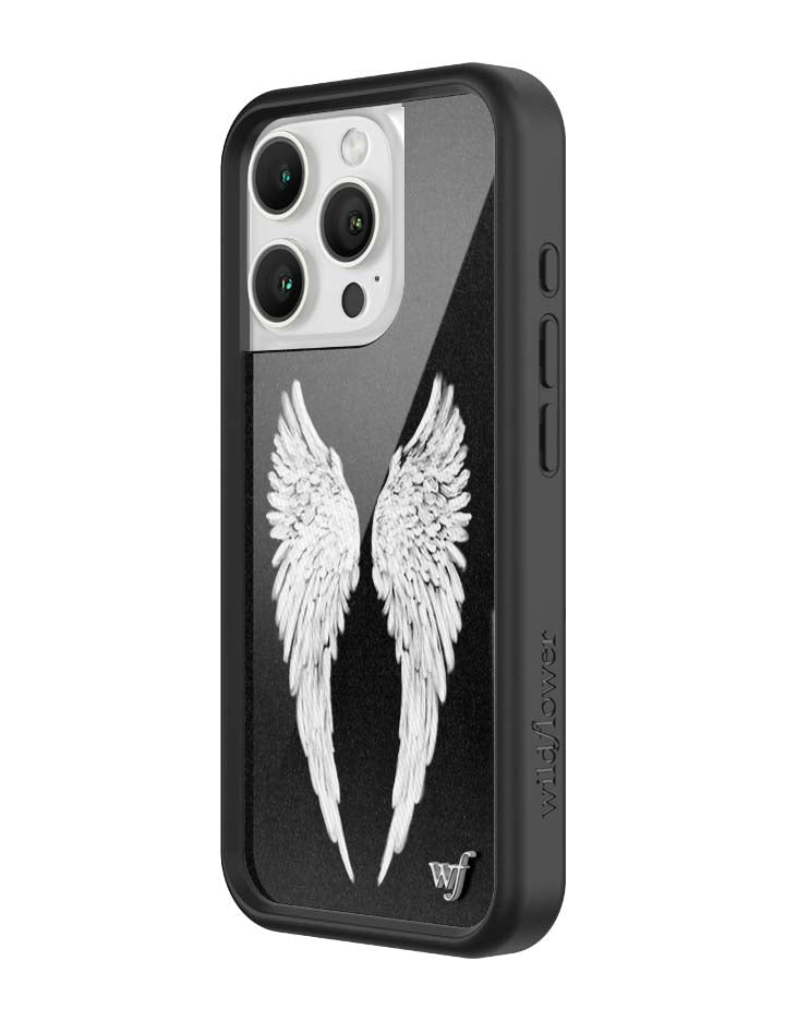 Angel Baby Black iPhone Case