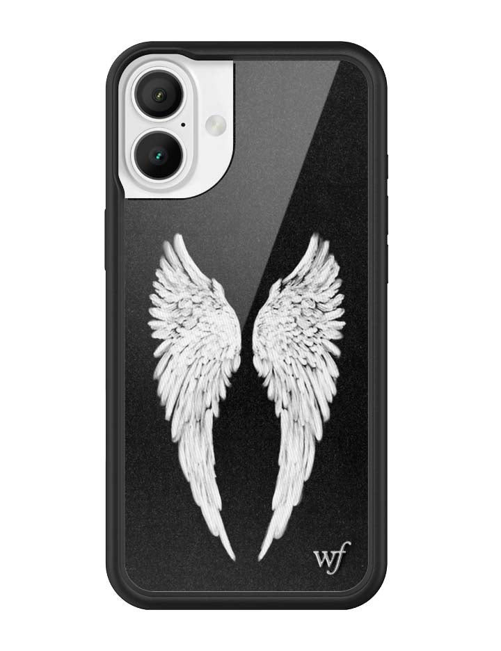 Angel Baby Black iPhone Case