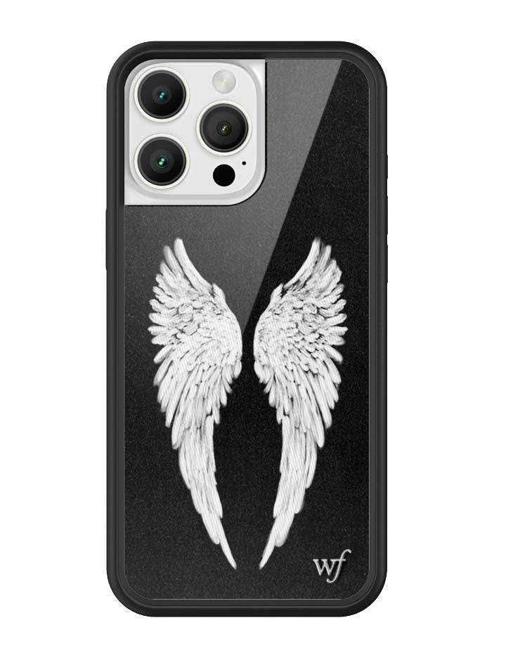 Angel Baby Black iPhone Case