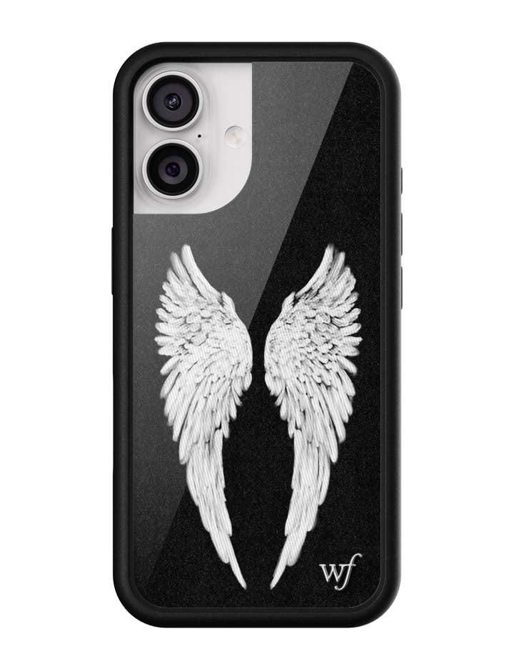 Angel Baby Black iPhone Case