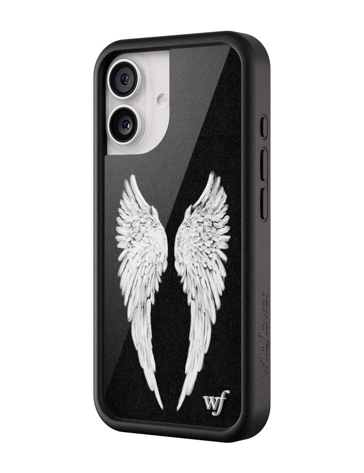 Angel Baby Black iPhone Case