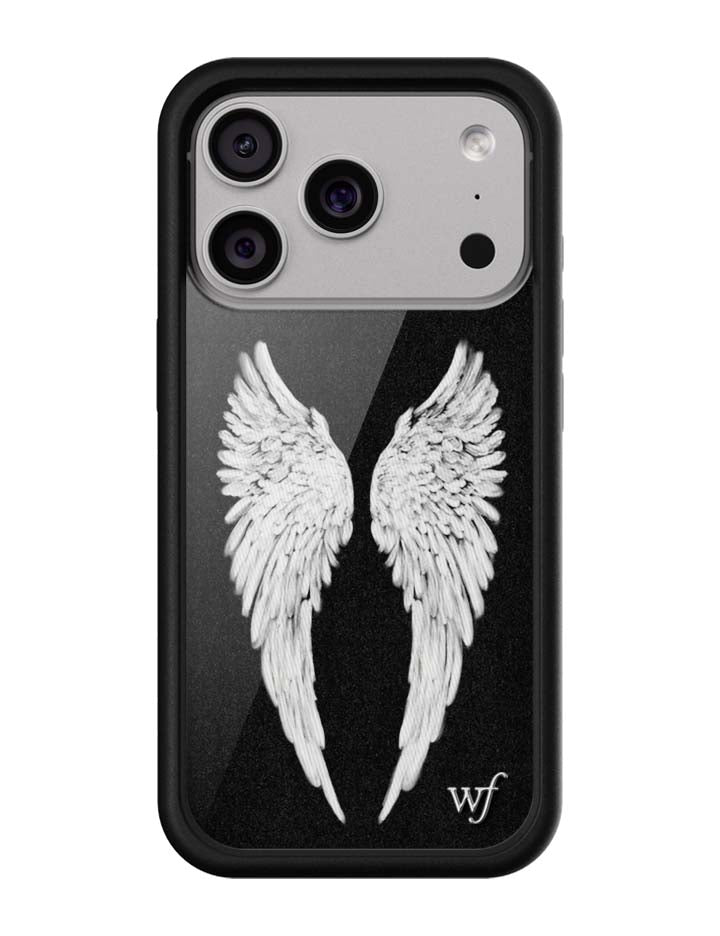 Angel Baby Black iPhone Case