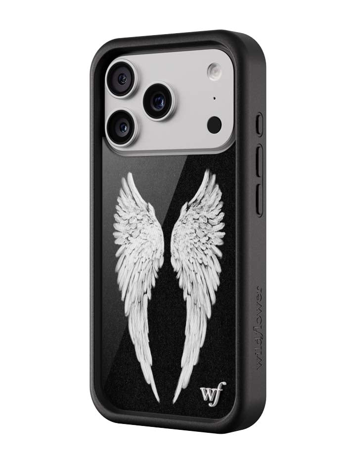 Angel Baby Black iPhone Case