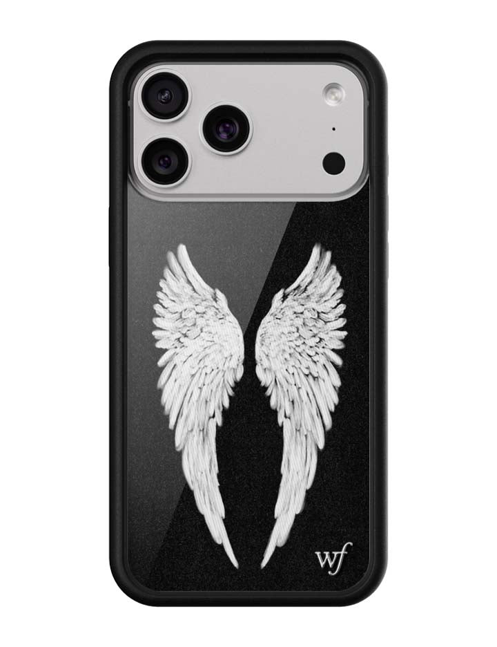 Angel Baby Black iPhone Case